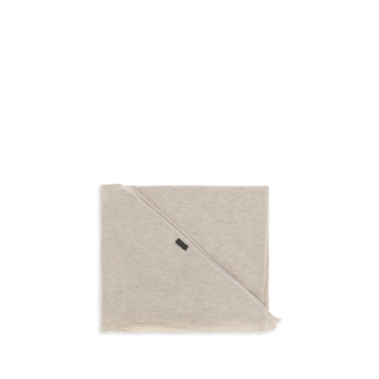 Brunello Cucinelli Beige Cashmere Foulard