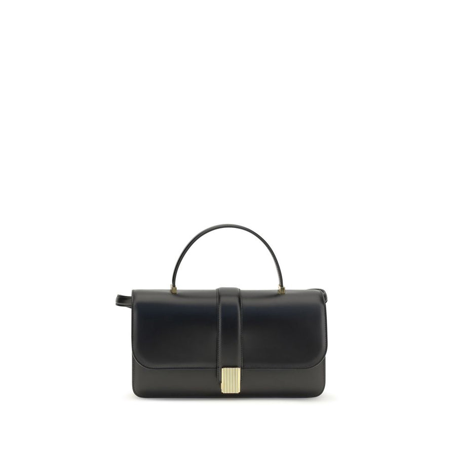 Khaite Black Calf Leather Bos Taurus Handbag
