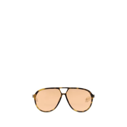 Alexander McQueen Brown Acetate Sunglasses