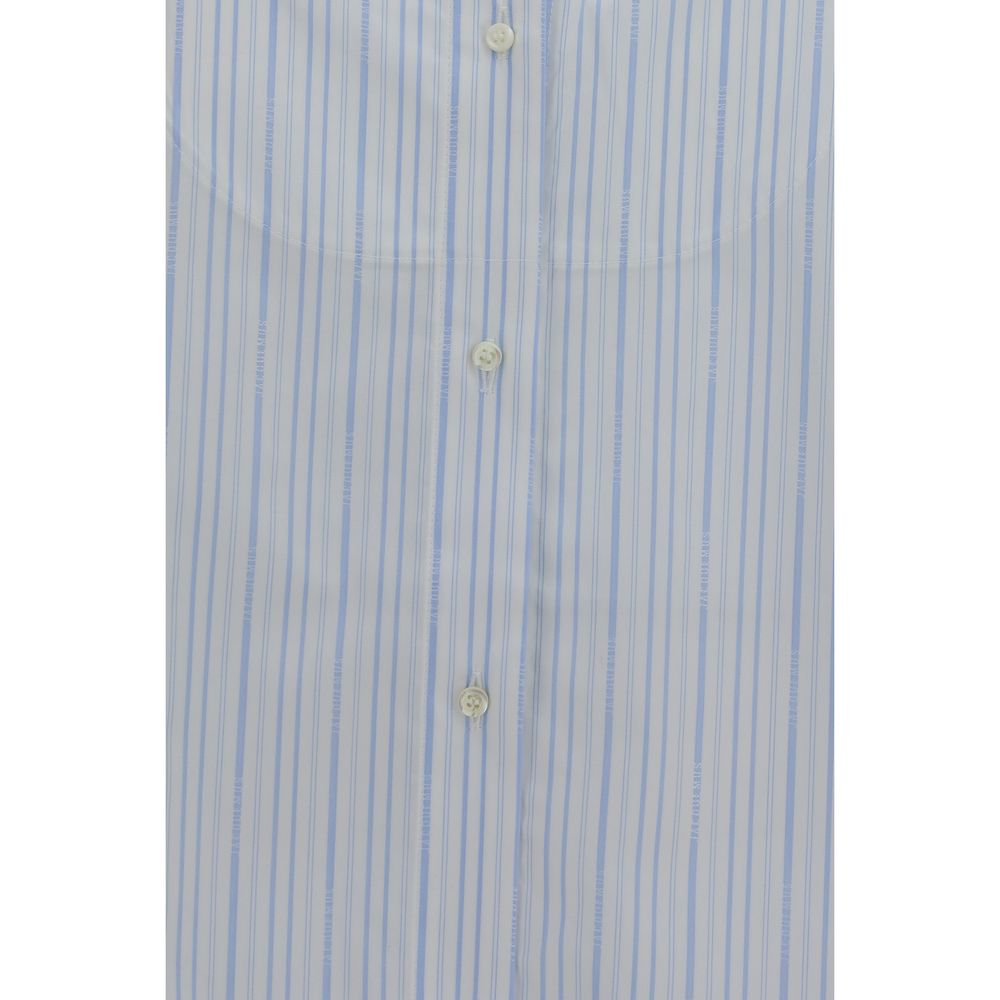 Jacquemus Blue Cotton Dress Shirt