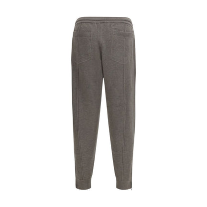 Brunello Cucinelli Bicolor Cashmere Joggers (Workout Pants)