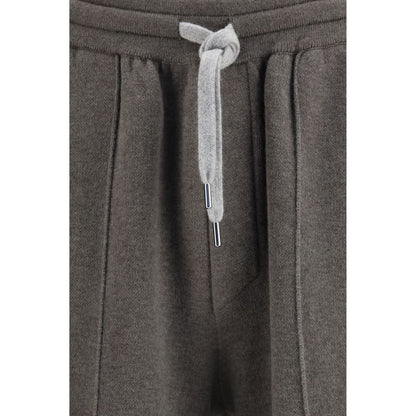 Brunello Cucinelli Bicolor Cashmere Joggers (Workout Pants)