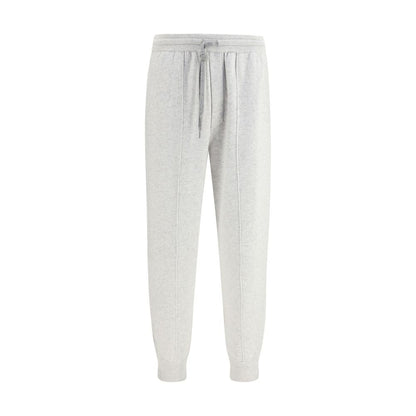 Brunello Cucinelli Gray Cashmere Athletic Pants