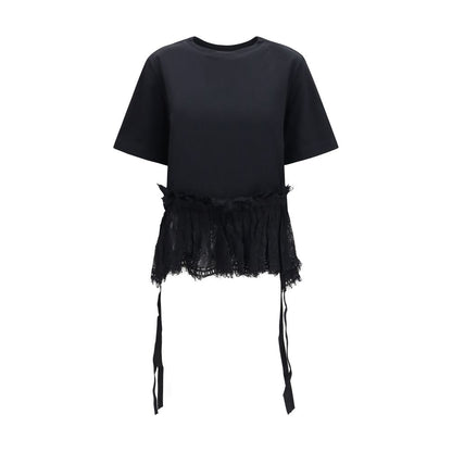 Alexander McQueen Black Cotton T-Shirt