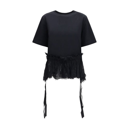 Alexander McQueen Black Cotton T-Shirt