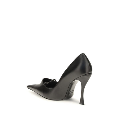 Balenciaga Black Lamb Ovis Aries High Heel Pumps