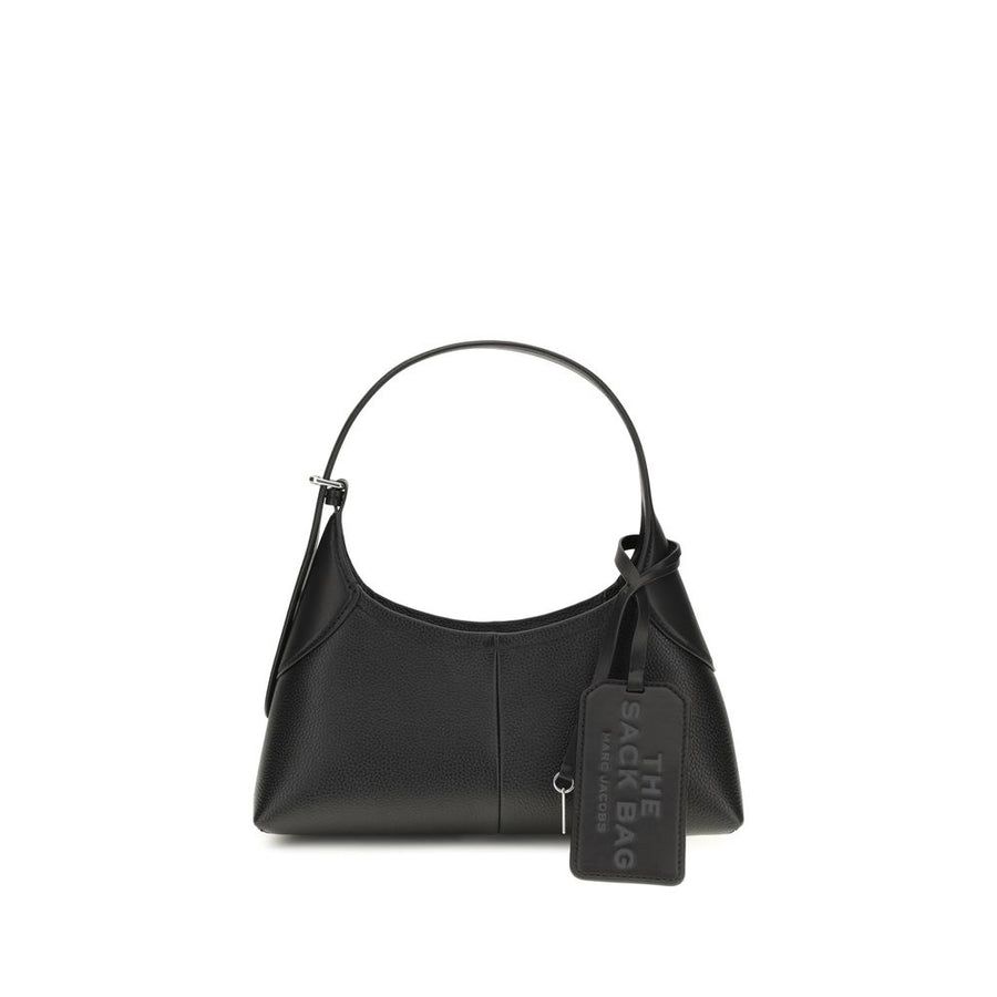 Marc Jacobs Black Calf Leather Bos Taurus Shoulder Bag