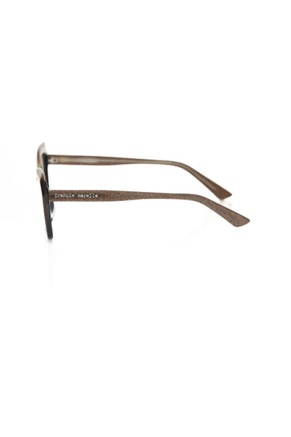 Frankie Morello Black Acetate Women's Eyeglass Frame