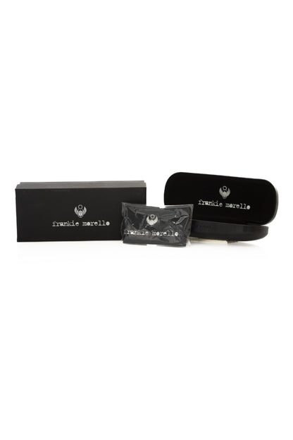 Frankie Morello Black Acetate Women's Eyeglass Frame