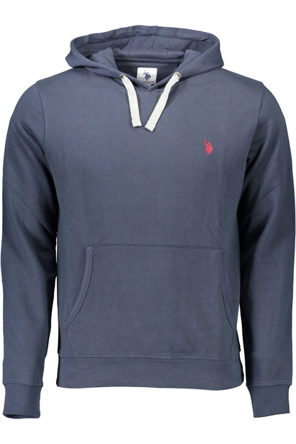 U.S. POLO ASSN. Blue Cotton Men Sweatshirt