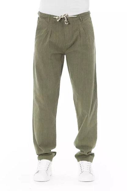 Baldinini Trend Army Cotton Herren Chinohose