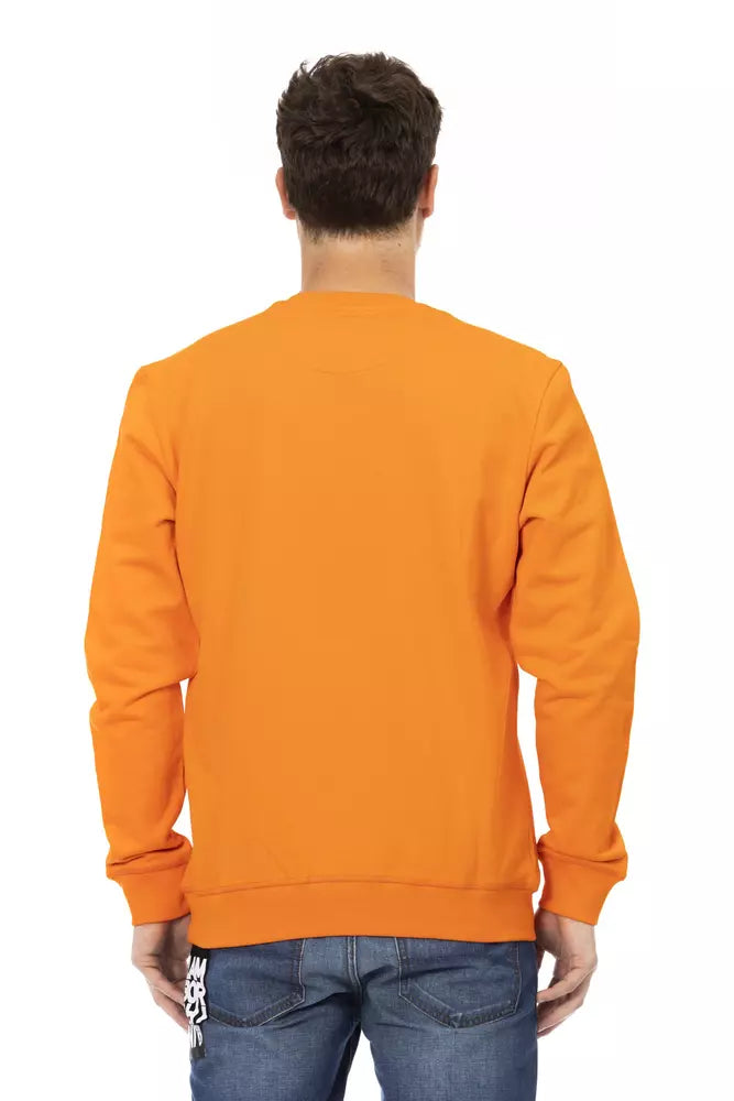 Automobili Lamborghini Orange Cotton Unisex Sweatshirt