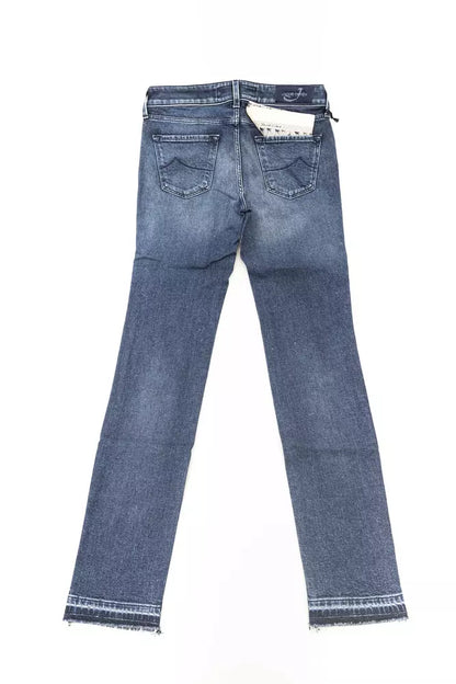 Jacob Cohen Damen Slim Jeans aus blauer Baumwolle