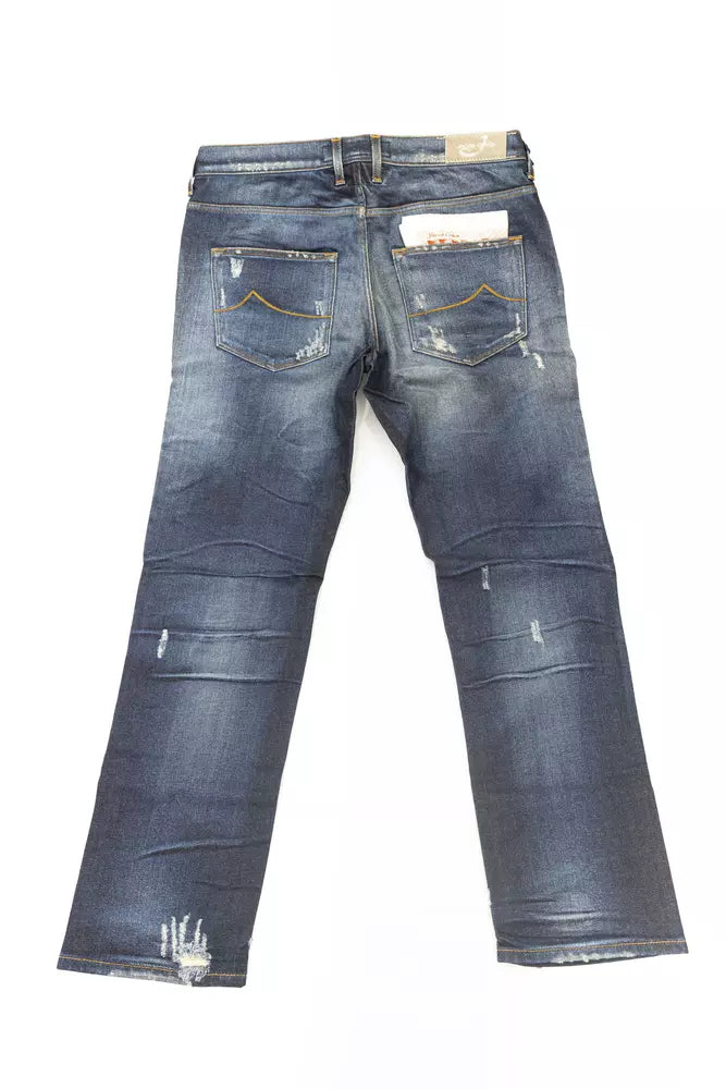 Jacob Cohen Blaue Baumwolljeans für Damen