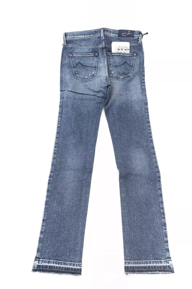 Jacob Cohen Blaue Baumwolljeans für Damen
