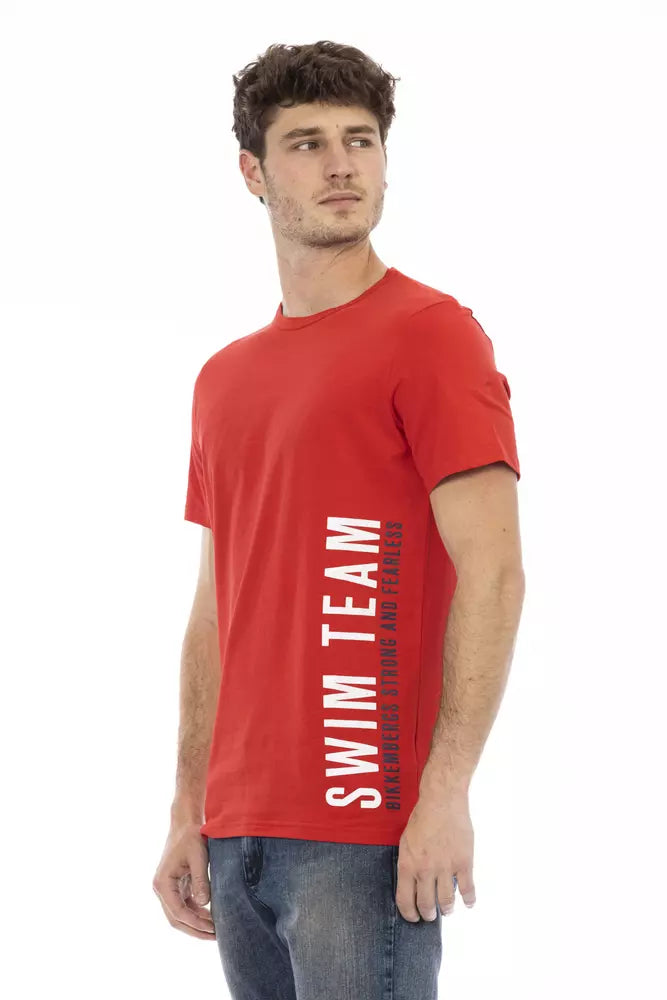 Bikkembergs Black Cotton Men T-Shirt