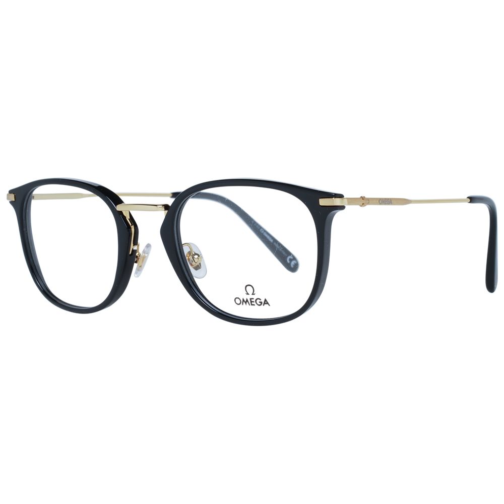 Omega Black Metal & Plastic Glasses (Frames)