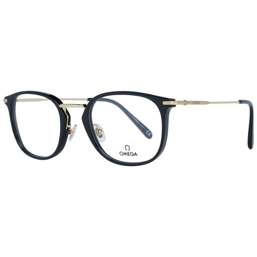Omega Black Metal & Plastic Glasses (Frames)