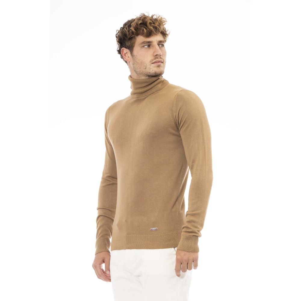 Baldinini Trend Beige Modal Herren Pullover