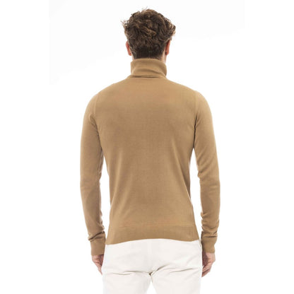 Baldinini Trend Beige Modal Herren Pullover