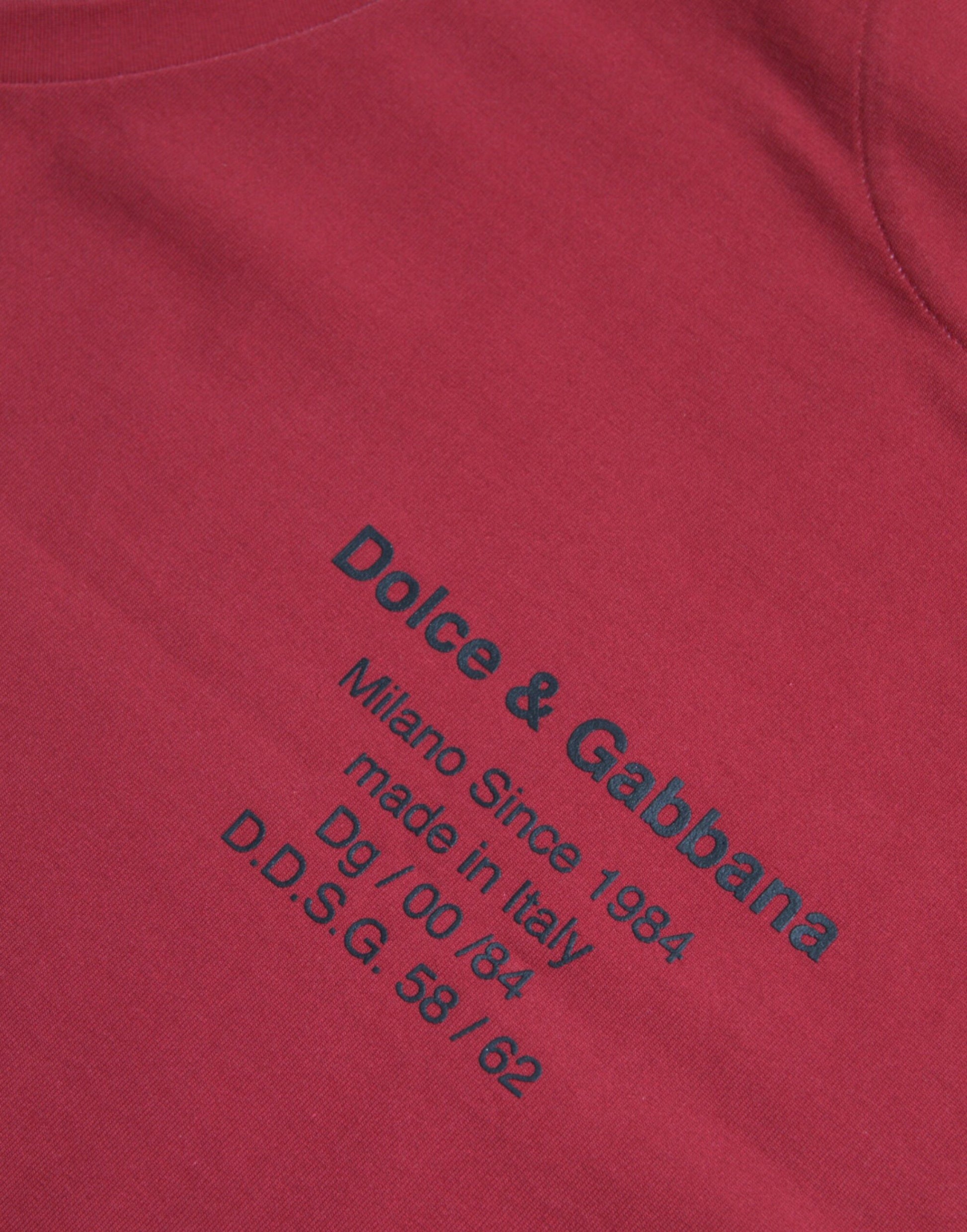 Dolce &amp; Gabbana – Rotes, ärmelloses Tank-T-Shirt mit Leopardenmuster