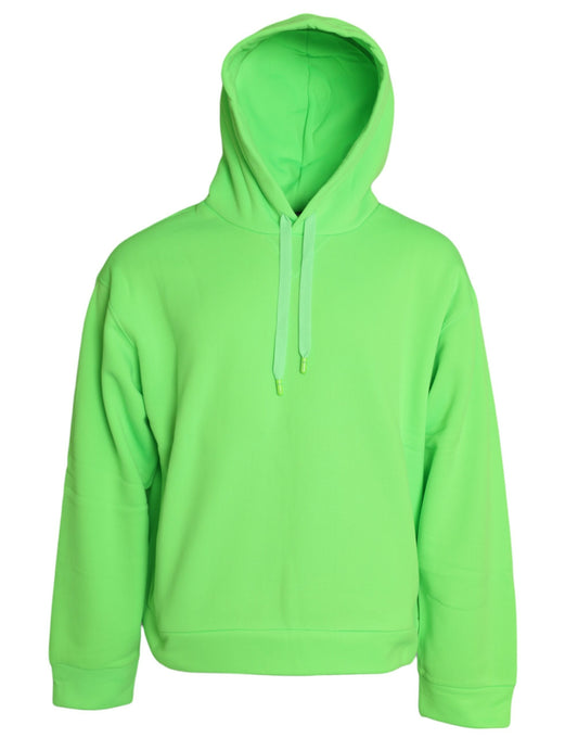 Dolce &amp; Gabbana Neongrüner Kapuzenpullover