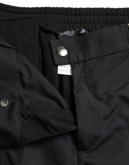 Dolce &amp; Gabbana – Schwarze Skinny-Hose aus Baumwollmischung