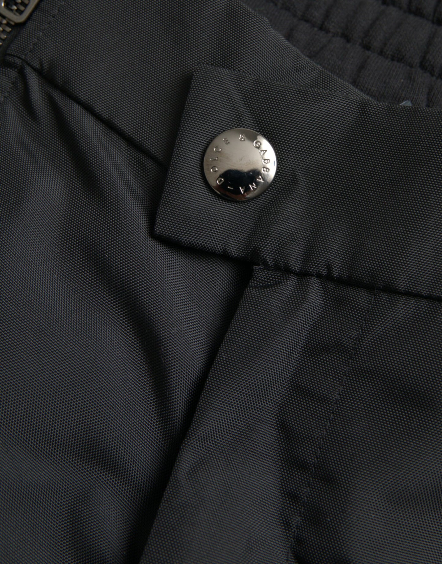 Dolce &amp; Gabbana – Schwarze Skinny-Hose aus Baumwollmischung