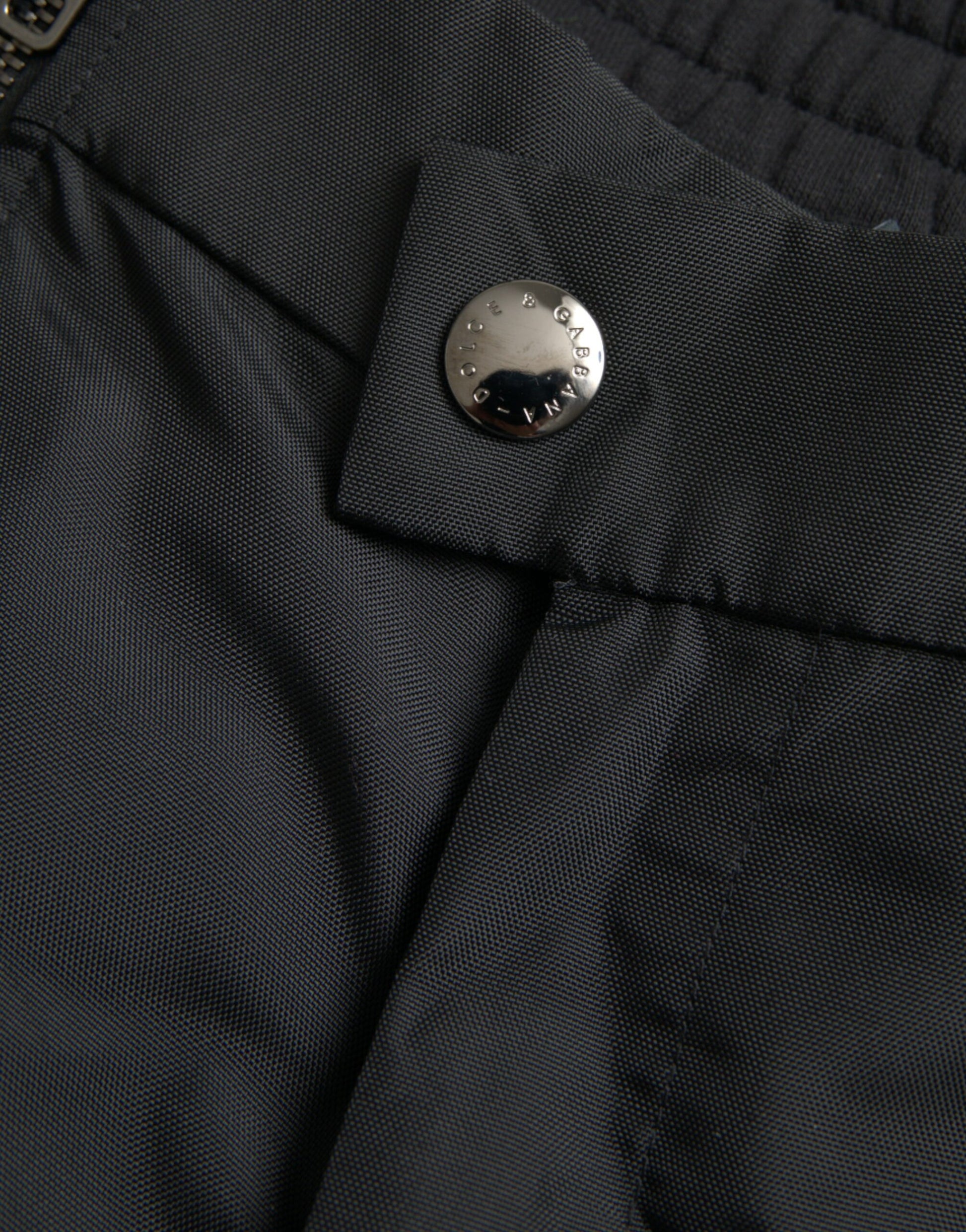 Dolce &amp; Gabbana – Schwarze Skinny-Hose aus Baumwollmischung