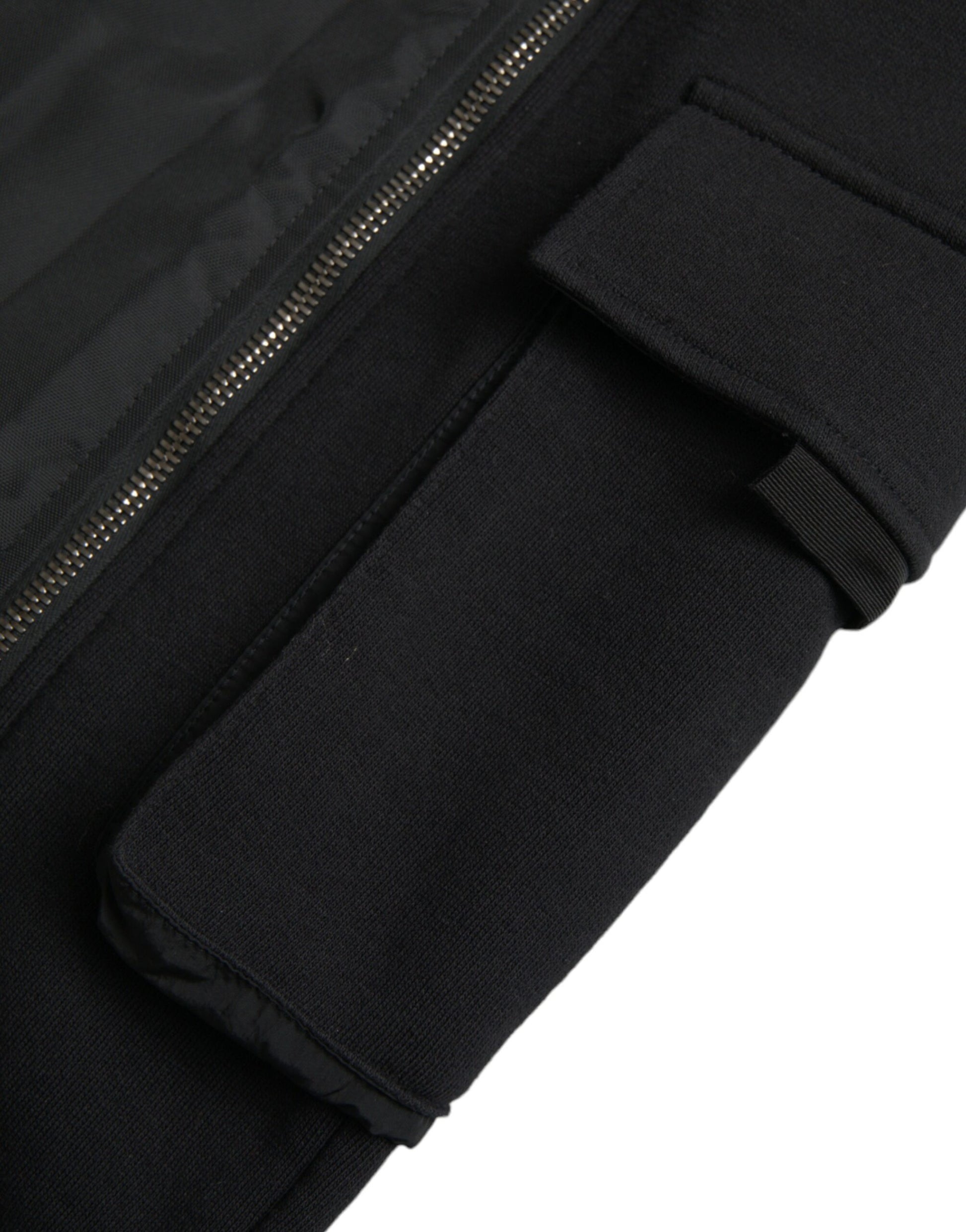 Dolce &amp; Gabbana – Schwarze Skinny-Hose aus Baumwollmischung