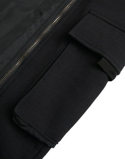 Dolce &amp; Gabbana – Schwarze Skinny-Hose aus Baumwollmischung