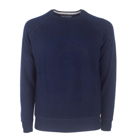 Blauer Herrenpullover aus Kaschmir von Emilio Romanelli