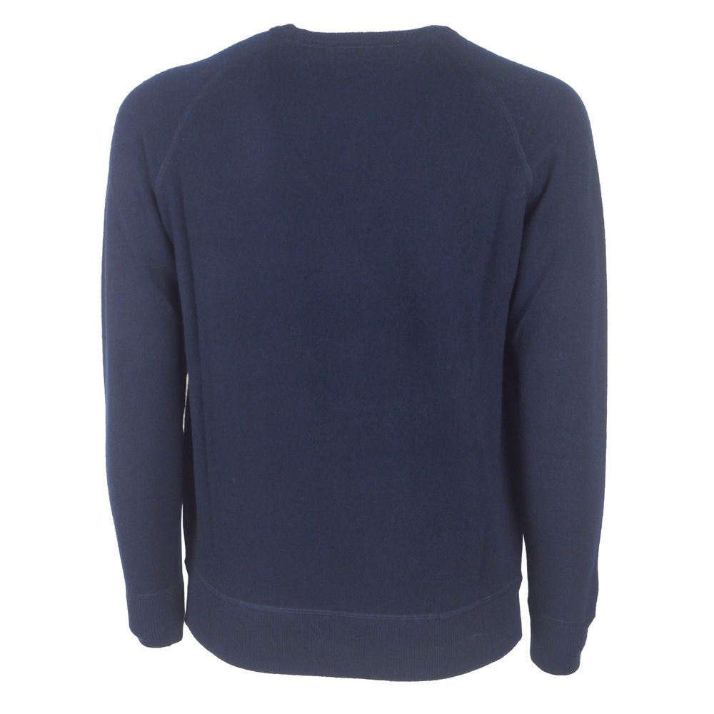 Blauer Herrenpullover aus Kaschmir von Emilio Romanelli