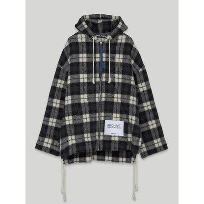 Palm Angels Schwarzer Kaschmir Herren Pullover mit Kapuze
