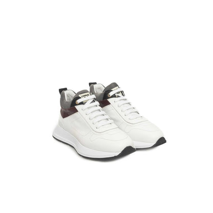 Cerruti 1881 Damen-Sneaker aus weißem Leder