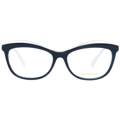 Emilio Pucci Black Metal & Plastic Glasses (Frames)