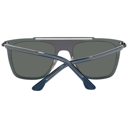 Police Blue Plastic Sunglasses