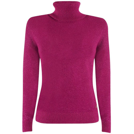 Yes Zee – Viskosepullover in Fuchsie