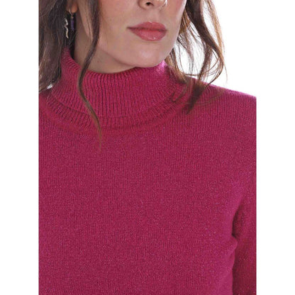 Yes Zee – Viskosepullover in Fuchsie
