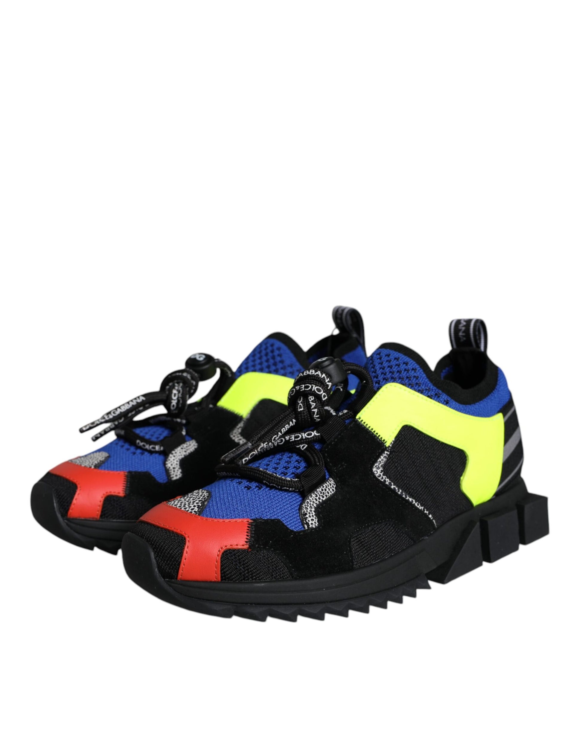 Dolce &amp; Gabbana Mehrfarbige Mesh-Sorrento-Trekking-Sneakers