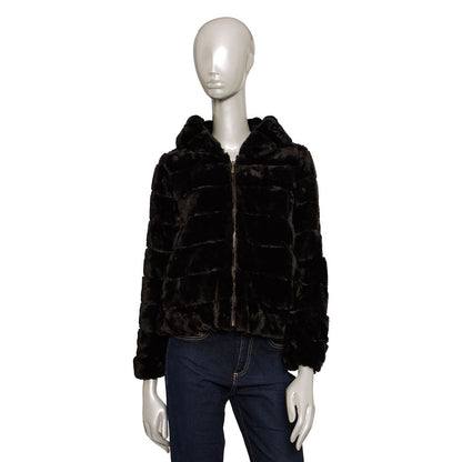 Baldinini Trend Schwarze Polyester Damenjacke
