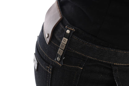 Costume National – Blaue Slim-Fit-Jeans aus Stretch-Baumwolle