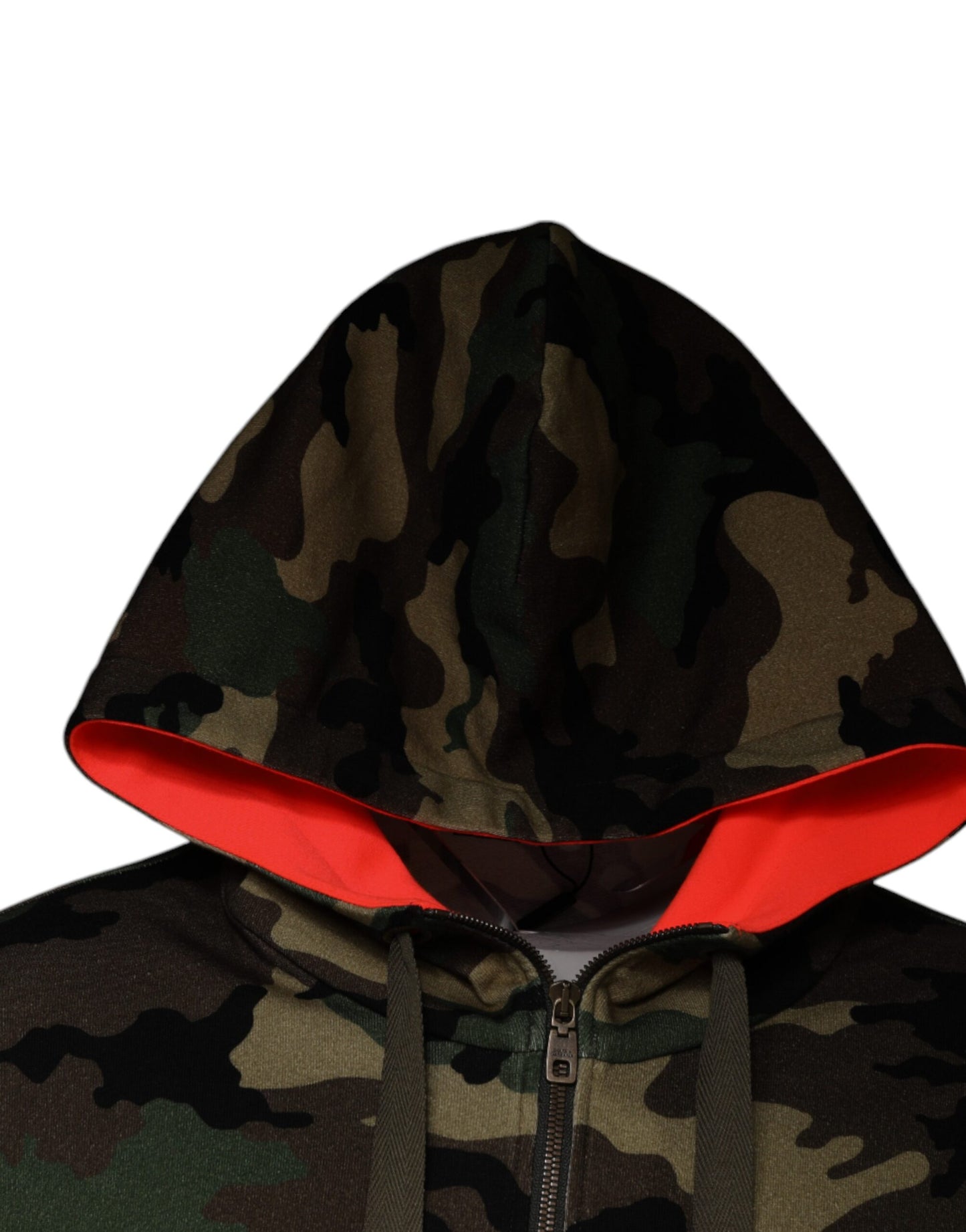 Dolce &amp; Gabbana Multicolor Camouflage Kapuzenpullover Herren Sweatshirt