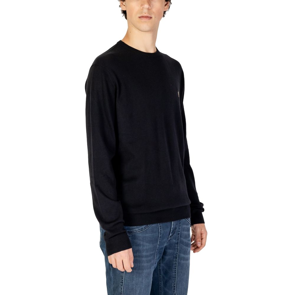 US POLO ASSN. Schwarzer Baumwollpullover