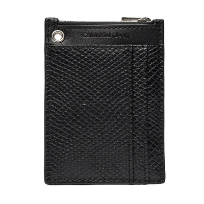 Calvin Klein Jeans Black Polyethylene Cardholder