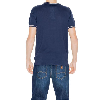 Hamaki-Ho Blue Cotton Sweater