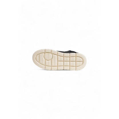 Crime London – Schwarze Leder-Sneaker