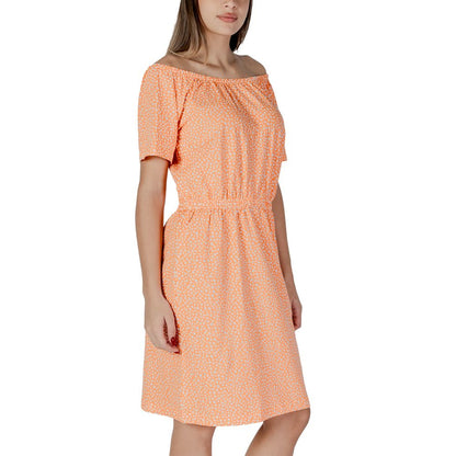 B.Young – Orangefarbene Baumwollshorts
