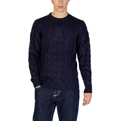 Hamaki-Ho Blue Marabou Sweater
