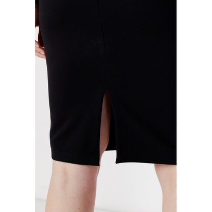 Rinascimento Black Polyester Long